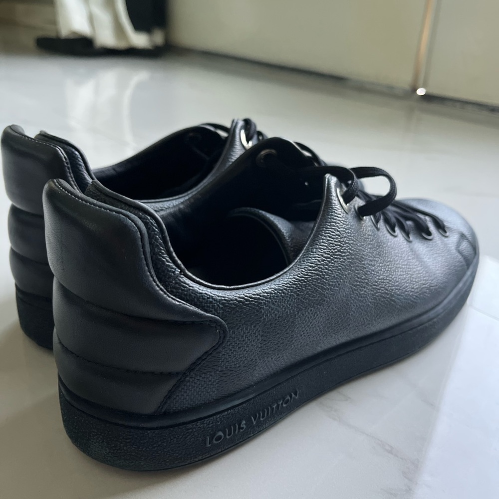 Louis Vuitton Damier Cobalt Front Row Sneakers